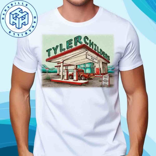 Tyler Childers On The Road Tour 2025 Live In Charlottesville Virginia Concert Poster At John Paul Jones Arena On Sept 22 Unisex T-Shirt