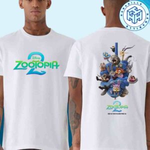 Zootopia 2 Release Date November 26 2025 Official Movie Sequel Two Sided Unisex T-Shirt