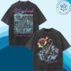 Aftershock Festival 2025 Sacramento California Deadly Crossing Mineral Lineup Merch Washed T-Shirt