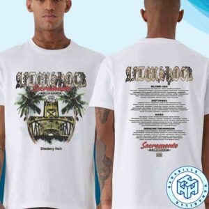 Aftershock Festival 2025 Sacramento California The Crossing Ivory  Lineup Merchandise Unisex T-Shirt