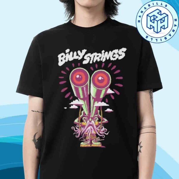 Billy Strings Fall EU UK 2025 Merch Artwork By Maarten Donders Unisex T-Shirt