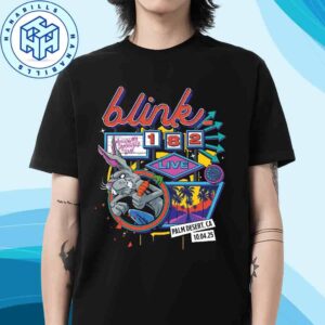 Blink 182 Palm Desert CA Missionary Impossible Tour Exclusive Tee Live At Acrisure Arena On October 4 2025 Unisex T-Shirt