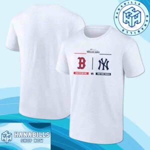 Boston Red Sox Vs New York Yankees 2025 MLB American League Wild Card Matchup Shirt