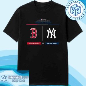Boston Red Sox Vs New York Yankees 2025 MLB American League Wild Card Shirt
