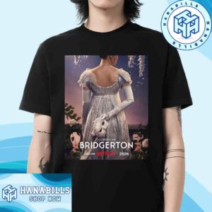 Bridgerton Season 4 From Shodaland Only On Netflix 2026 T-Shirt