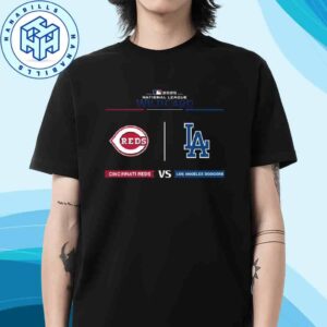 Cincinnati Reds Vs Los Angeles Dodgers National League Wild Card 2025 MLB Matchup Unisex T-Shirt