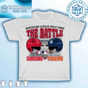 Cleveland Guardians Vs Detroit Tigers 2025 MLB Wild Card Official Matchup Unisex T-Shirt