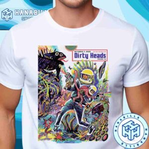 Dirty Heads Concert Poster For Show In Fresnd CA On October 7 2025 Unisex T-Shirt