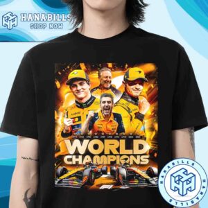 F1 McLaren Are The 2025 Constructors’ Champions Unisex T-Shirt