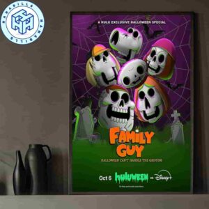 Family Guy Halloween Special On Oct 6 2025 Halloween Can’t Handle The Griffins Home Decor Poster Canvas