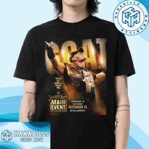 Goat John Cena’s Final Match Is Set For Snme In Washington Dc On December 13 2025 T-Shirt