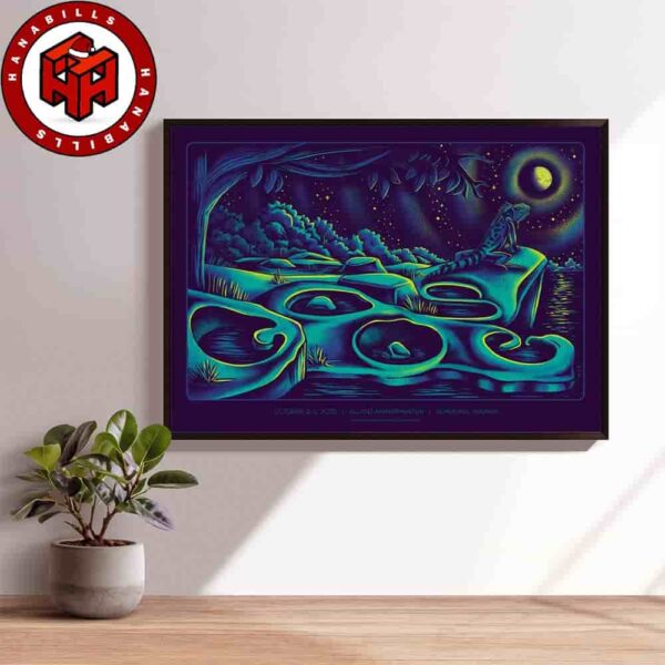 Goose The Band Richmond Virginia 2025 At Allianz Amphitheater October 2-3 Home Decor Poster Canvas