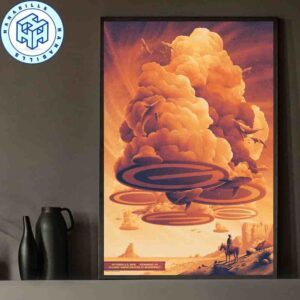 Goose The Band Richmond Virginia 2025 Concert Poster At Allianz Amphitheater At Riverfront On October 2-3 Home Decor Poster Canvas