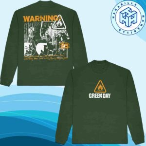 Green Day Warning 25th Anniversary Merch 2025 Longsleeve Shirt