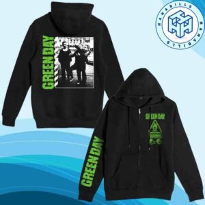 Green Day Warning 25th Anniversary Merch 2025 Warning Photo Pull Over Hoodie Shirt