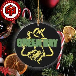 Green Day Warning 25th Anniversary Merch 2025 Warning Tree Ornaments & Decorations