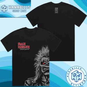 Iron Maiden Infinite Dreams Akirant Artwork Unisex Black All Over Print T-Shirt