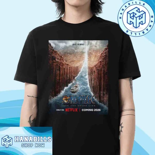 Live-Action One Piece 2 2026 Series Unveils Reverse Mountain Visual T-Shirt