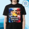 Los Angeles Dodgers vs Philadelphia Phillies 2025 NLDS MLB Postseason Unisex T-Shirt