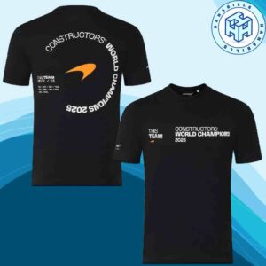McLarenFormula 1 Team 2025 Constructors’ Champions Unisex T-Shirt