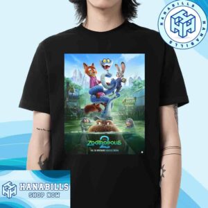 New International Poster For Zootopia 2 In Theaters On November 26 2025 T-Shirt