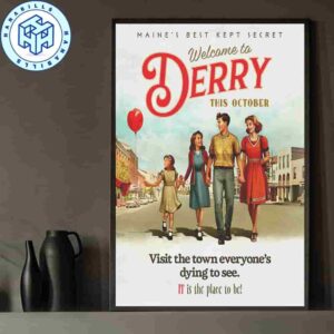 New Poster For IT Flim Welcome To Derry Premiering October 26 2025
