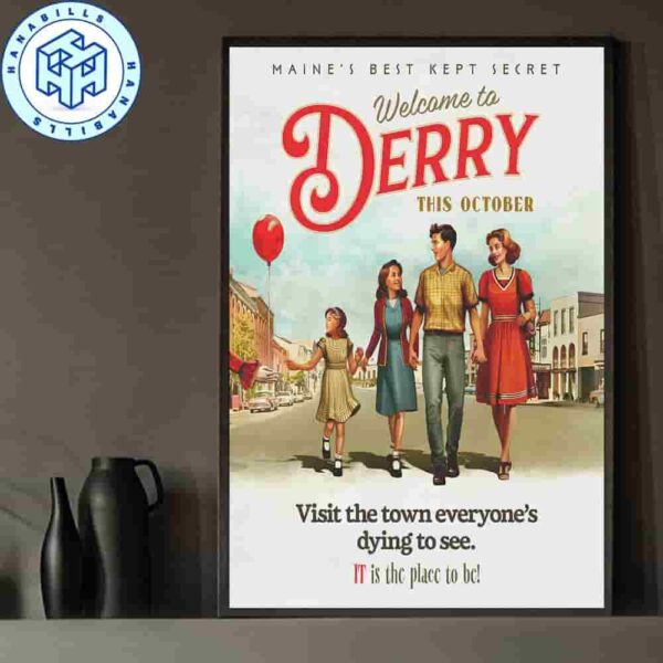 New Poster For IT Flim Welcome To Derry Premiering October 26 2025