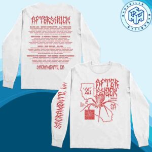 Official Aftershock Festival 2025 Sacramento California Arachnofornialineup Merch All Over Print Long Sleeve Shirt