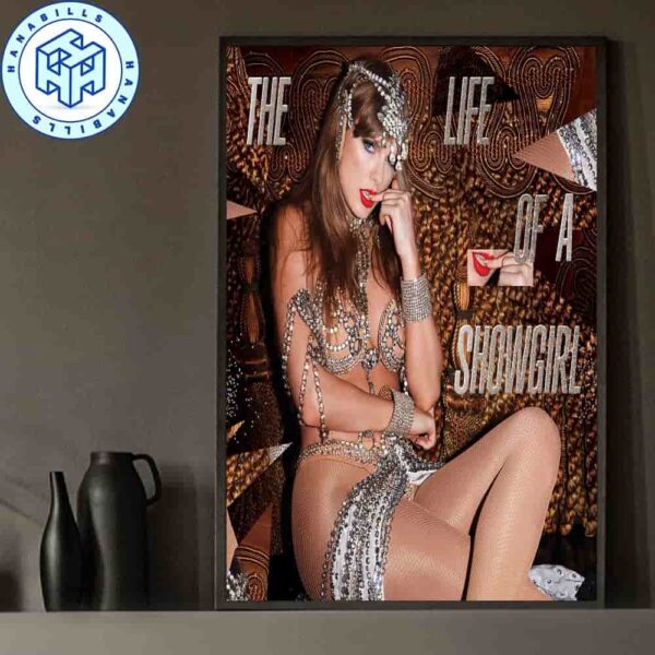 Official Taylor Swift New Album 2025 The Life Of A Showgirl IT’s Beautiful Home Decor Poster Canvas