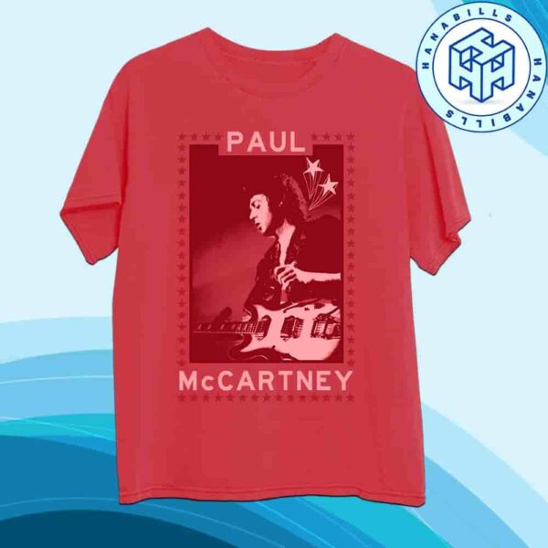 Paul McCartney Got Back 2025 Performing Live On Stage Unisex T-Shirt Merchandise