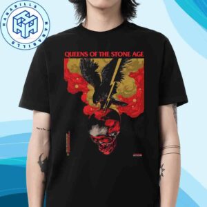 Queens Of The Stone Age Chicago Poster Live Show On October 2 2025 Unisex T-Shirt