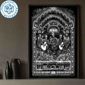 Queens Of The Stone Age Toronto 2025 The Catacombs Tour Live At Massey Hall On October 5 Home Decor Poster Canvas