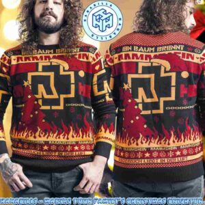 Rammstein Band Ein Baum Brennt Family Memories And Christmas Gift Ugly Sweater