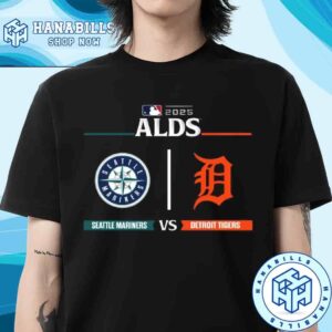 Seattle Mariners Vs Detroit Tigers 2025 MLB ALDS American League Division Series Unisex T-Shirt