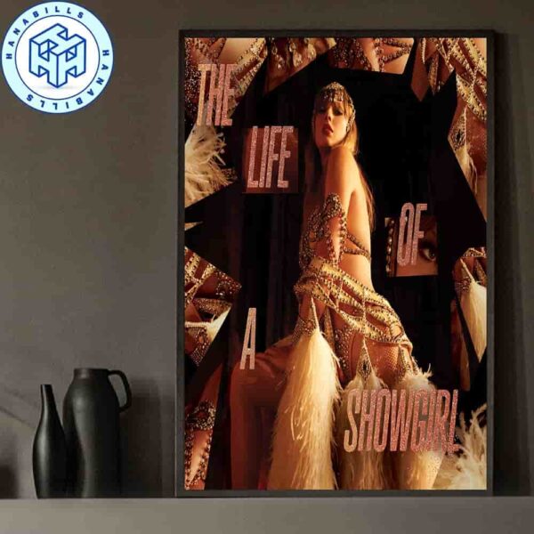 Taylor Swift Cover Album The Life Of A Showgirl The Crowd Is Your King Edition Home Decor Poster Canvas