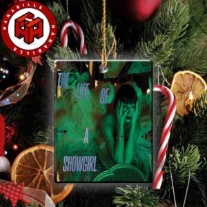 Taylor Swift New Album 2025 The Life Of A Showgirl It’s Rapturous Holiday Tree Ornaments & Decorations