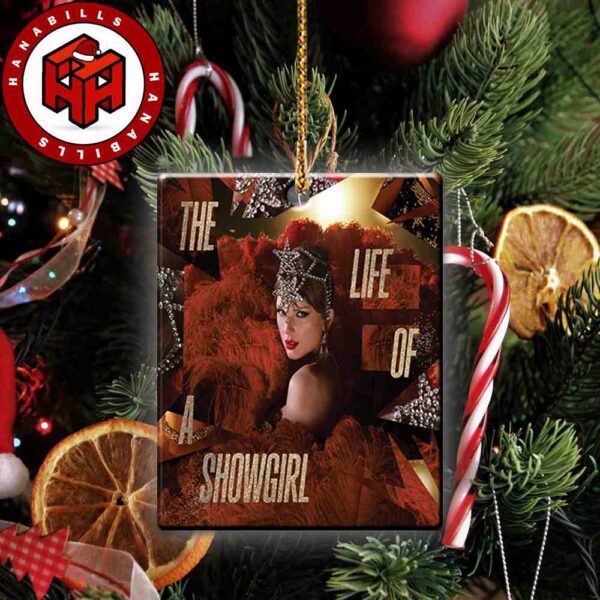 Taylor Swift The Life Of A Showgirl Album 2025 The Tiny Bubbles In Champagne Edition Holiday Tree Ornaments & Decorations