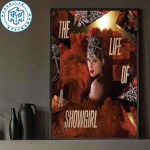 Taylor Swift The Life Of A Showgirl Album 2025 The Tiny Bubbles In Champagne Edition Home Decor Poster Canvas