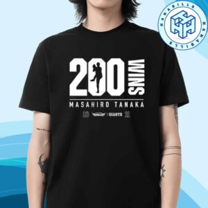 The 200th Anniversary Tee Of Yomiuri Masahiro Tanaka Has A Two -Team Logo Unisex T-Shirt