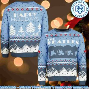 The Beatles Happy Holidays Family Memories And Christmas Gift Ugly Sweater