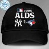 Toronto Blue Jays Vs New York Yankees 2025 MLB ALDS American League Division Series Matchup Logo Hat-Cap Toronto Blue Jays Vs New York Yankees 2025 MLB ALDS American League Division Series Matchup Logo Hat-Cap